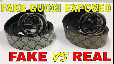 How To Expose Fake Gucci Belt Youtube