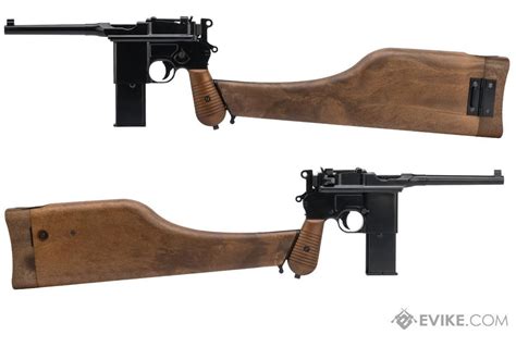 Pistola Mauser C96 Alemã Airsoft Gbb A Gás Blowback We Parcelamento