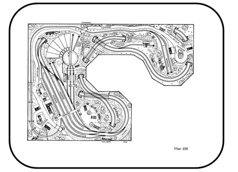 Plan 498 Brima Modellanlagenbau Modellbahnanlage Modellbahn