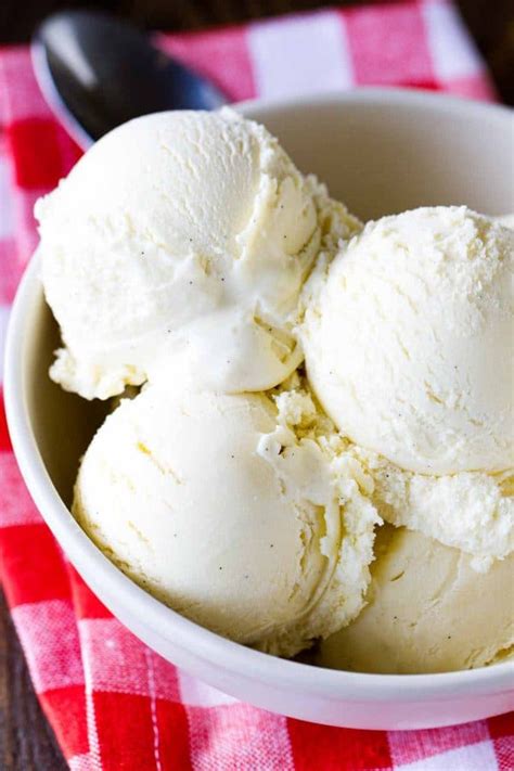 Homemade Vanilla Ice Cream Taste And Tell
