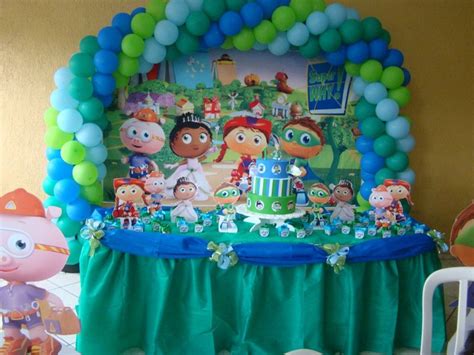 Add a unique prop/decoration for your child's next birthday party with these handmade character signs. super+why+birthday+party | Festa do Super Why! | Super why ...