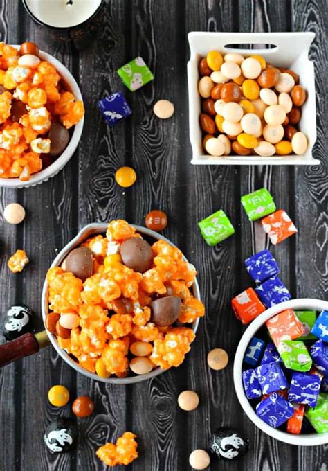 Halloween Popcorn Mix Delicious Made Easy