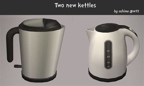Mod The Sims Electric Kettles Functional The Sims Sims 2 Tea