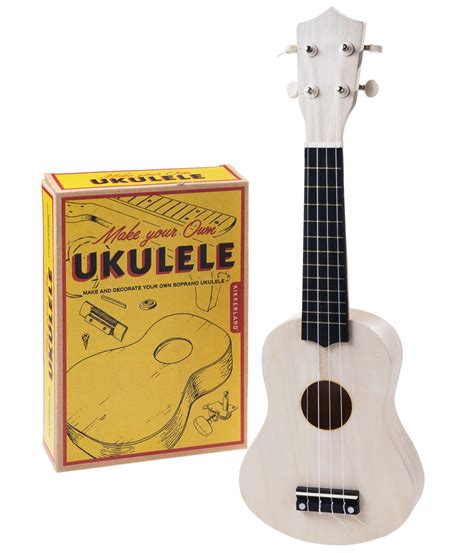 My Ukulele Kit: Build your own DIY ukulele in a matter of hours.