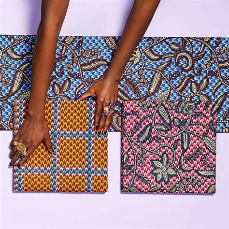 Vlisco Distinctive African Print Fabrics The True Orginal Dutch Wax