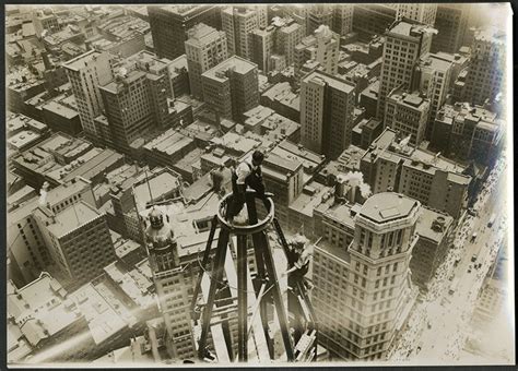 Famous Photograph Of Brown Brothers On Top Of Woolworth Building