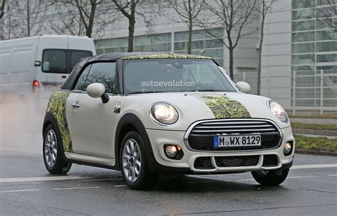 Spyshots 2016 Mini Cooper Convertible Spied With Minimal Camouflage