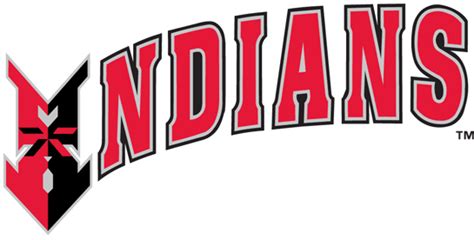 Indianapolis Indians Logo Wordmark Logo International League Il