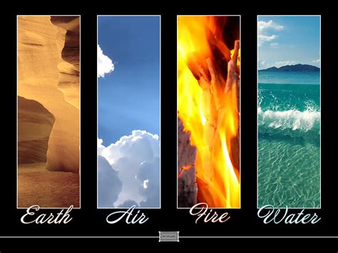 Earth Air Fire Water The Four Elements Photo 37158375 Fanpop