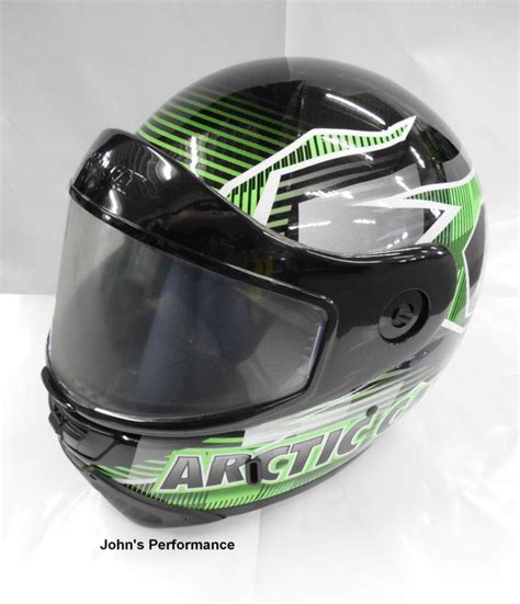 Buy Arctic Cat Green Pfp Snowmobile Helmet S M 5232 322 5232 321 In