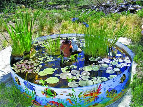 27 How To Make A Water Garden In A Container Ideas Atelieartemae