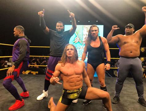 Montez Ford Angelo Dawkins Matt Riddle Pete Dunne And Keith Lee