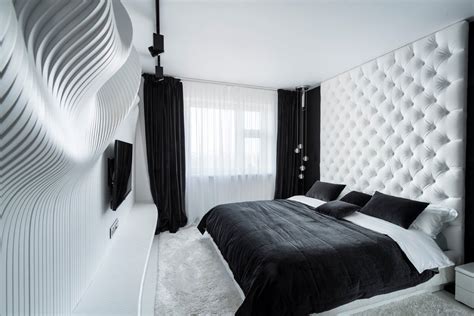 40 Beautiful Black And White Bedroom Designs