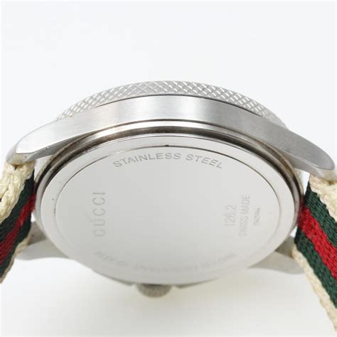 Mens Gucci Sport Timeless Watch With Box And Papers Evaluated By