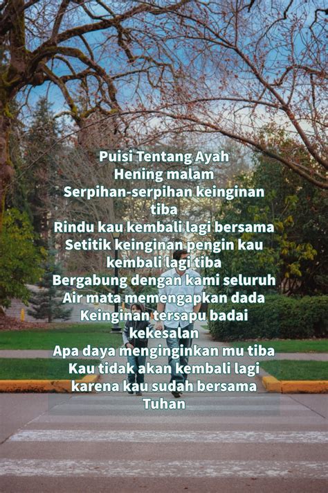 13+ Puisi Untuk Ayahku Kumpulan Puisi Keluarga