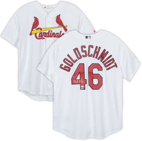 Paul Goldschmidt St Louis Cardinals Autographed Majestic Replica