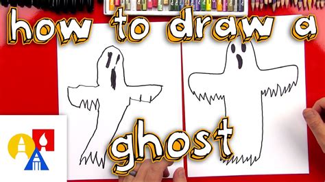 How To Draw A Ghost Youtube