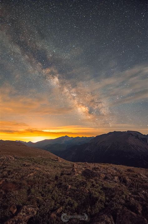 Almost Heaven At 11700 Feet The Milky Way Over The Rockies During
