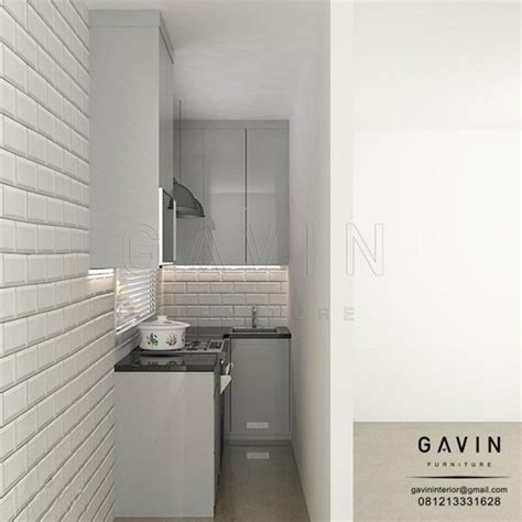 Contoh desain dapur minimalis ukuran 3×3. Contoh Kitchen Set Dapur Sempit Bintaro | Kitchen set ...