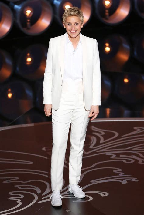 Ellen Degeneres Oscars Tuxedos Womens Pantsuits