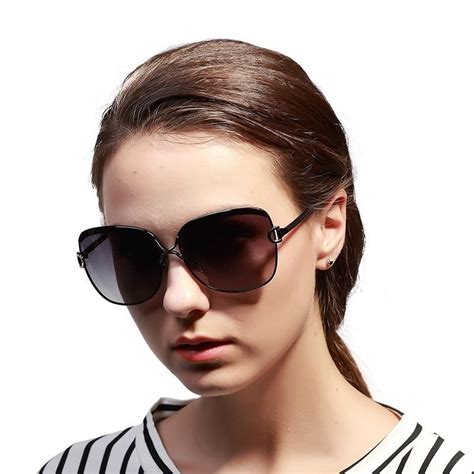 Designer Female Retro Oversized Sun Glasses Ew0352 Sunglasses