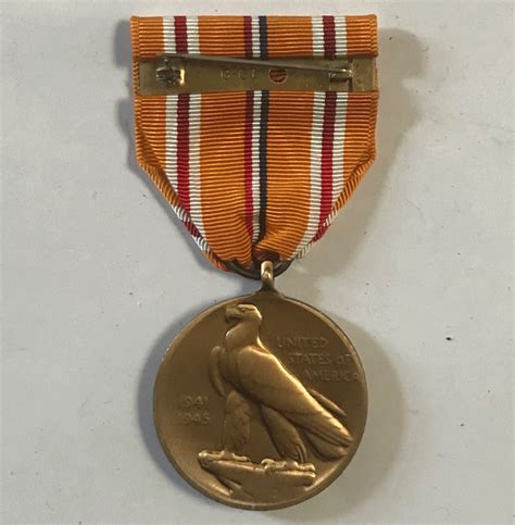 US WW Asiatic Pacific Campaign Service Medal WW Dept