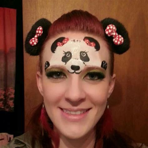 Pin By Brandi Menfi On Face Paint Face Painting Designs Panda Face