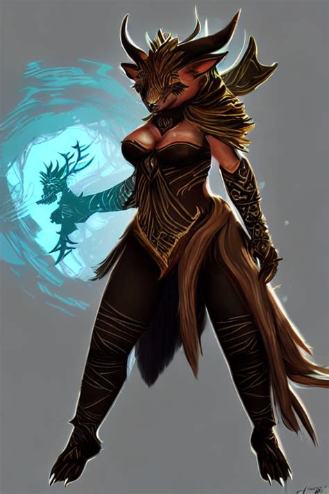 Prompthunt Charr Female Of Guild Wars 2 Concept Art Close Up