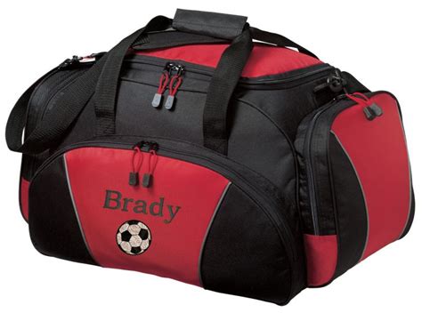 Soccer Bag Soccer Personalized Soccer Bag Personalized Gym Etsy