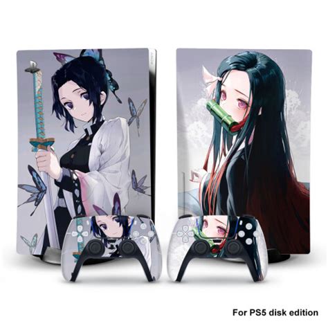 Demon Slayer Naruto Anime Skin Sticker For Ps5 Disk Edition Console And On Onbuy