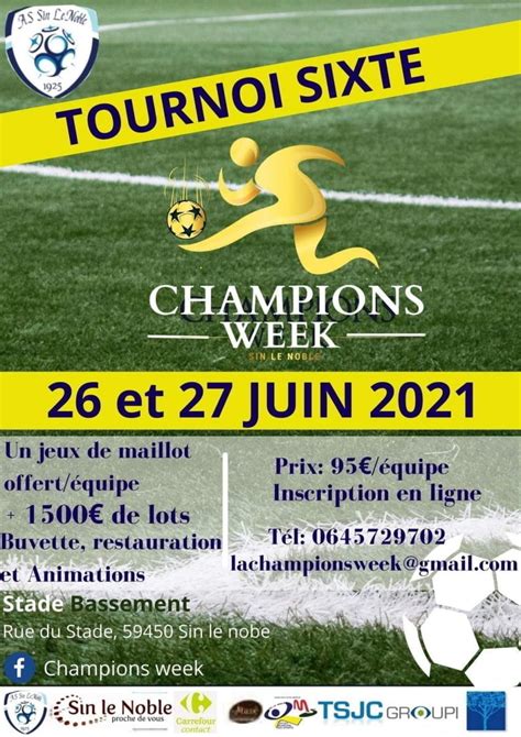 Tournoi Football 23 ème Tournoi International U15 Cvfootball