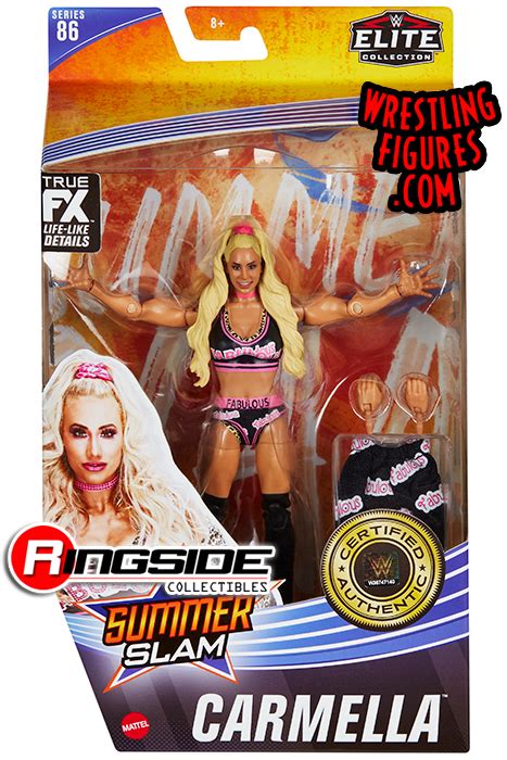 carmella wwe elite 86 wwe toy wrestling action figure by mattel