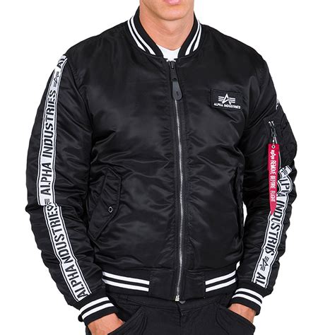 Hailys, tally weijl, only, jack & jones uvm. Alpha Industries Herren Jacke MA-1 AI-Tape schwarz ...