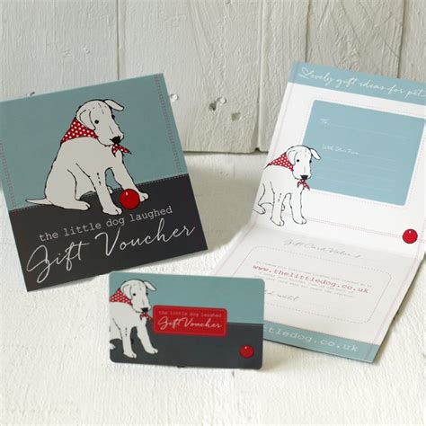 They feature unique prints from independent artists worldwide. The Little Dog Gift Card - The Little Dog Laughed