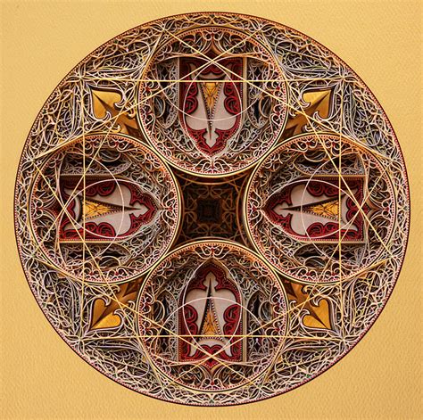 Although you see a lot of modern designs, the art has actually been around since 4th century ad. New Intricate Laser Cut Paper Art by Eric Standley | DeMilked