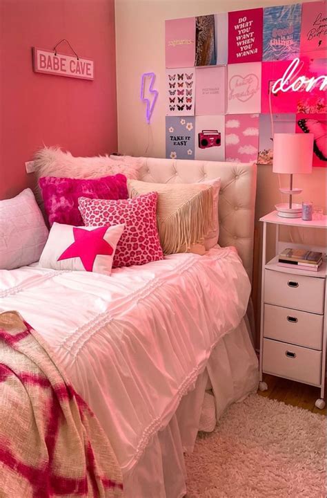 pink dorm preppy dorm room decor dorm room designs college dorm room decor