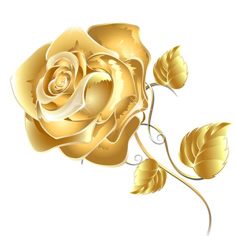 Download Flower Gold Package Rose Application Fashion Games Hq Png