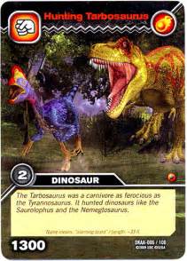 Image Tarbosaurus Hunting Tcg Card  Dinosaur King Fandom Powered By Wikia