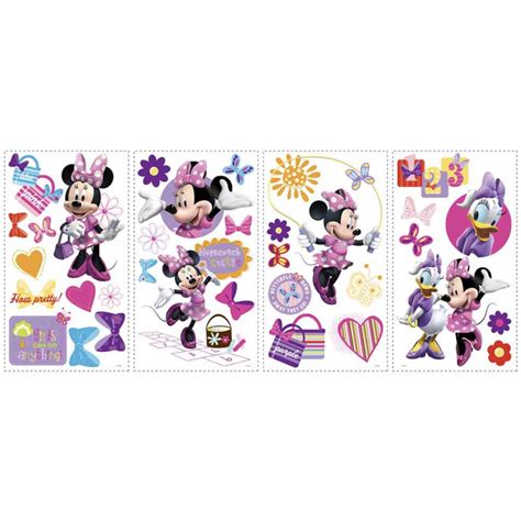 Minnie Mouse Wallstickers Wallstickers Med Minnie Mouse Minnie Mouse