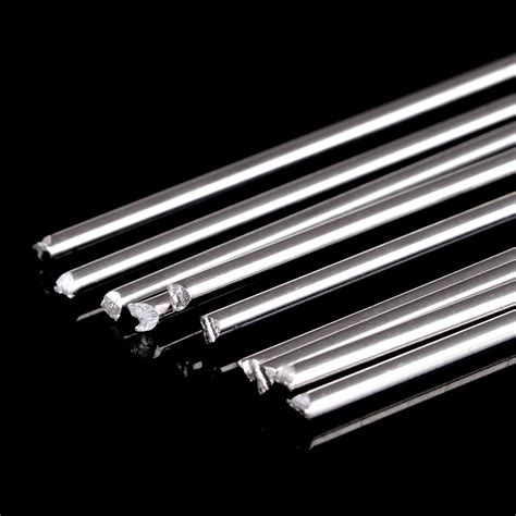 10pcs Silver Welding Rods Low Temperature Metal Aluminum Magnesium