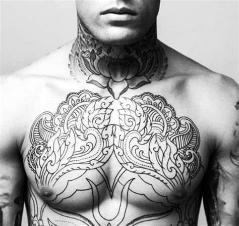 Top Best Chest Tattoos For Men Manly Designs And Ideas