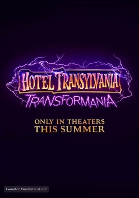 Hotel Transylvania Transformania 2022 Movie Poster