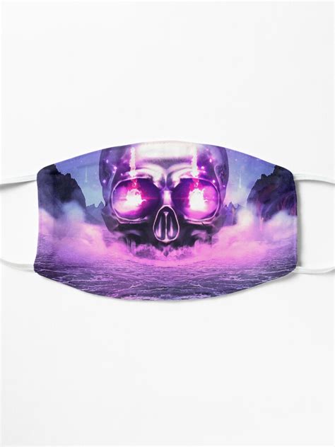 Dubstep Skull In Space Mask For Sale By Nttck Redbubble