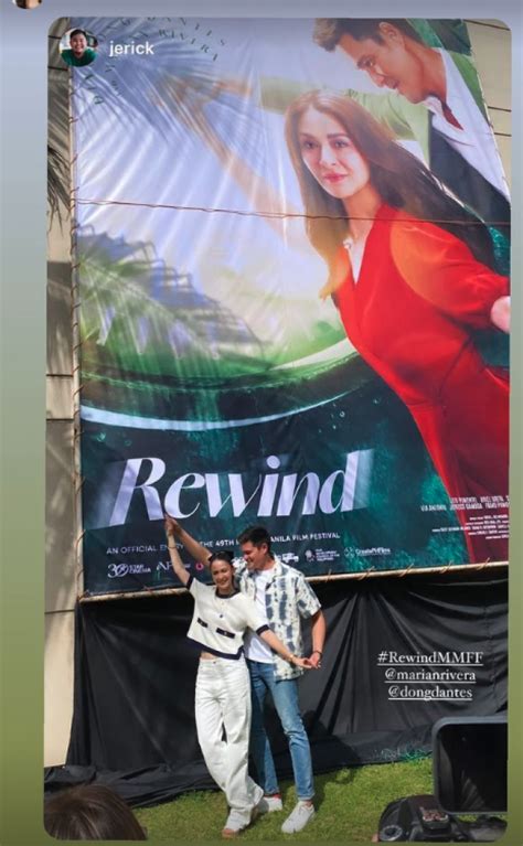 Marian Rivera And Dingdong Dantes Look Straight Out Of A Fairytale In Rewind Official Poster