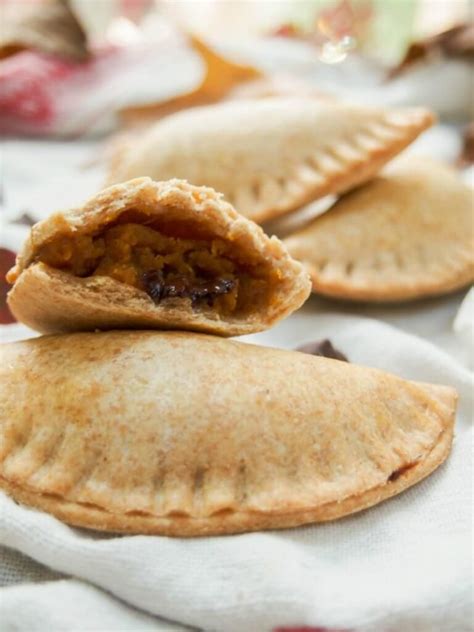 Chocolate Chip And Pumpkin Empanadas Delicious Pastry Pockets With A