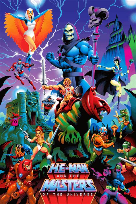He Man On Behance Masters Of The Universe 80s Cartoons Classic Cartoon Characters