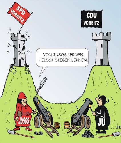Keiner der bisherigen kanzlerkandidaten war jünger. Unter Beschuß By JotKa | Politics Cartoon | TOONPOOL
