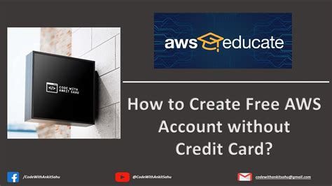 How To Create Free Aws Account Without Credit Card Youtube