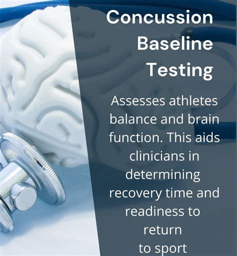 Concussion Baseline Testing Oakville Burlington Infographic
