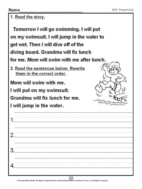 The first set of information offers the distance and elevation to t each grade stake offers three sets of information, and they are read from the top do. Scholastic 1st grade skills (reading comprehension)-23.pdf